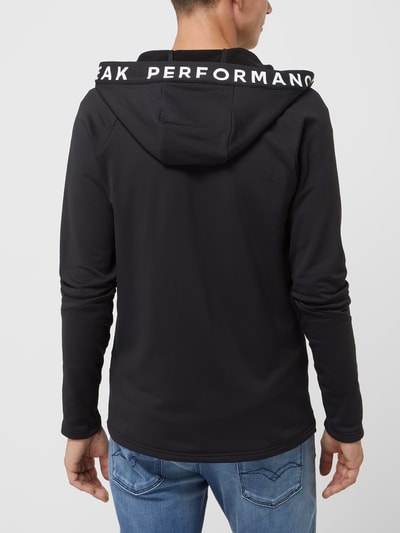 PEAK PERFORMANCE Jack met capuchon, model 'Rider' Zwart - 5