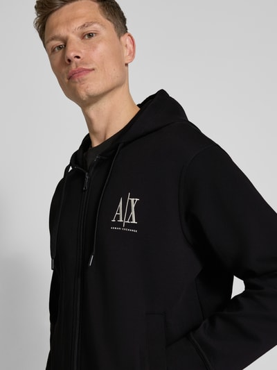 ARMANI EXCHANGE Sweatjacke mit Kapuze Black 3