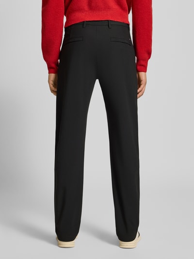 Tommy Hilfiger Chinosy z prostą nogawką z oddychającego materiału model ‘DENTON’ Czarny 5