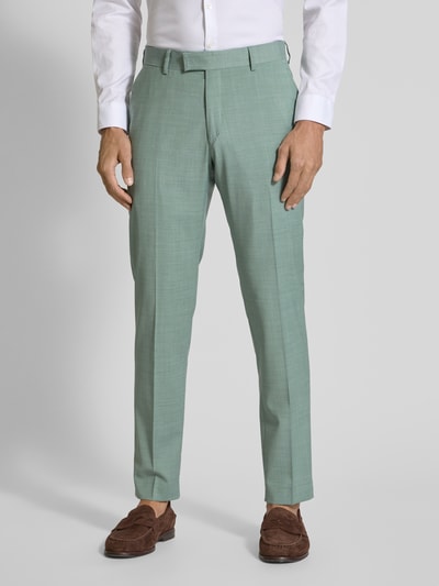 Tiger Of Sweden Regular Fit Anzughose mit Bügelfalten Modell 'Tenuta' Mint 4