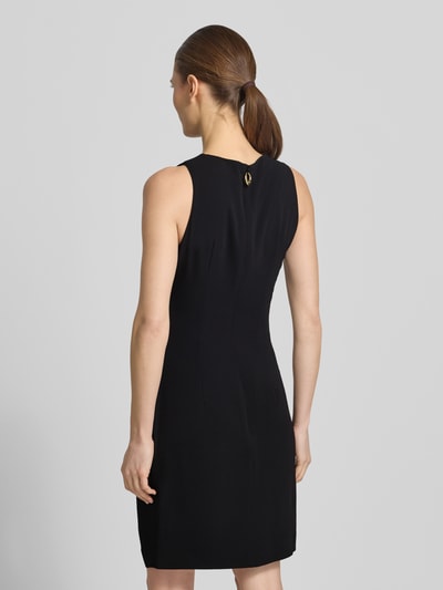 HUGO Tailliertes Businesskleid mit Raffung Modell 'KENDELA' Black 5