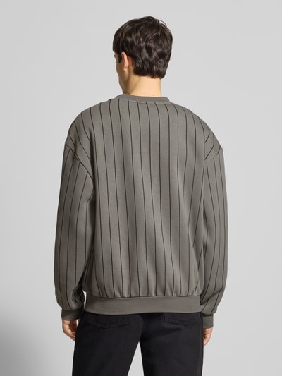 KARL KANI Bluza z wyhaftowanym logo Jasnoszary 5