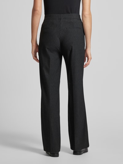 Christian Berg Woman Wide leg stoffen broek met persplooien, model 'Marlene' Zwart - 5