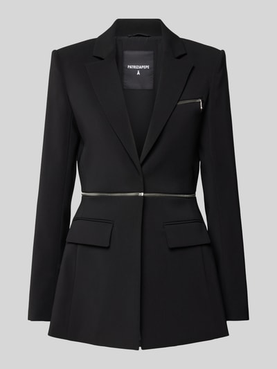 Patrizia Pepe Blazer met ritssluiting Zwart - 2