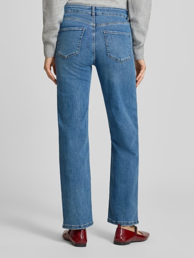 REVIEW straight fit jeans in 5-pocketmodel Blauw - 5