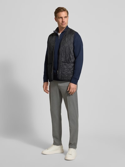 Polo Ralph Lauren Sweatshirt mit Stehkragen Marine 1