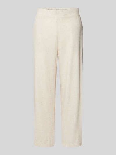 Fransa Spodnie w jednolitym kolorze model ‘Juna’ Beżowy melanż 2