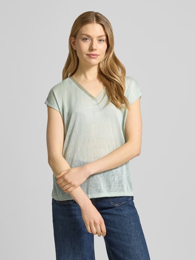 ZABAIONE T-Shirt aus Viskose-Mix Modell 'Sa44ylor' Lind 4