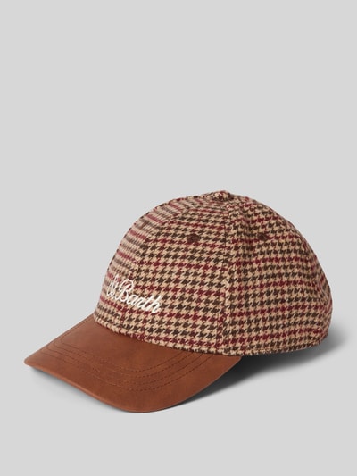 MC2 Saint Barth Basecap mit Klettverschluss Modell 'BASEBALL' Dunkelbraun 1