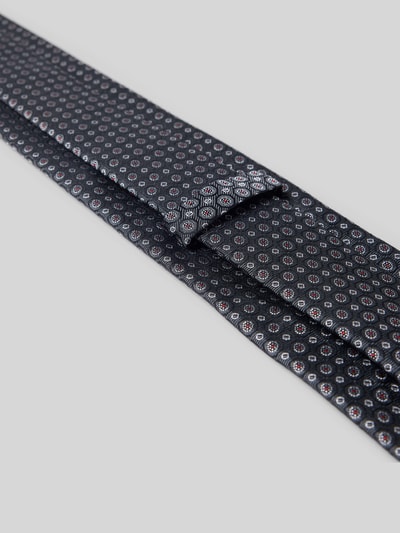 BOSS Stropdas van zijdemix Antraciet - 3