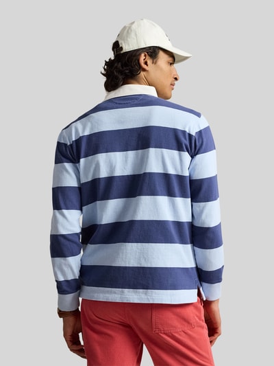Polo Ralph Lauren Regular Fit Rugbyshirt aus reiner Baumwolle Blau 5