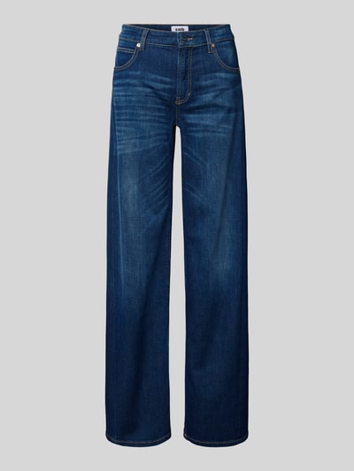 CAMBIO Wide fit Jeans in 5-pocketmodel Model 'PALAZZO PATCH' Blauw - 2