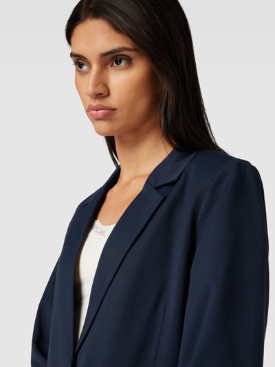 Tom Tailor Denim Blazer met klepzakken Donkerblauw - 3