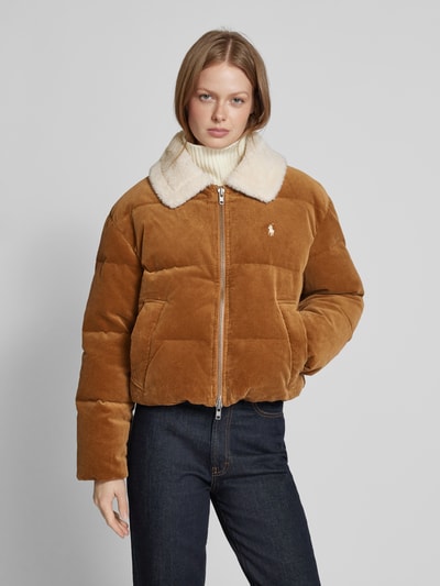 Polo Ralph Lauren Cordjacke mit Zweiwege-Reißverschluss Camel 4