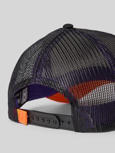Capslab Basecap mit Motiv-Stitching Orange 3