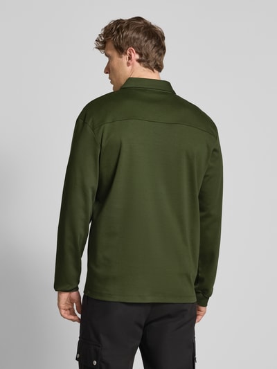 HUGO Poloshirt mit Label-Detail Modell 'Dargenpolo' Dunkelgruen 5