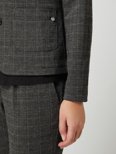 Tom Tailor Blazer met glencheck Middengrijs - 3