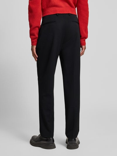 Les Deux Regular Fit Anzughose mit Gürtelschlaufe Black 5