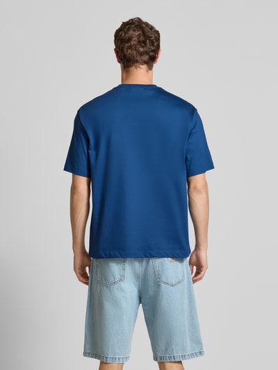 Calvin Klein Jeans T-Shirt mit Label-Stitching Dunkelblau 5