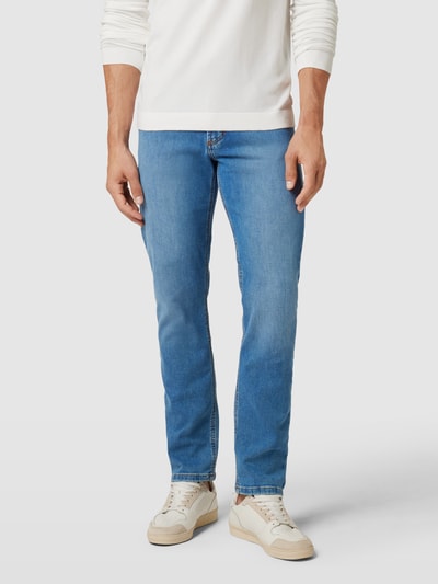 Christian Berg Men Jeans in 5-pocketmodel Lichtblauw - 4