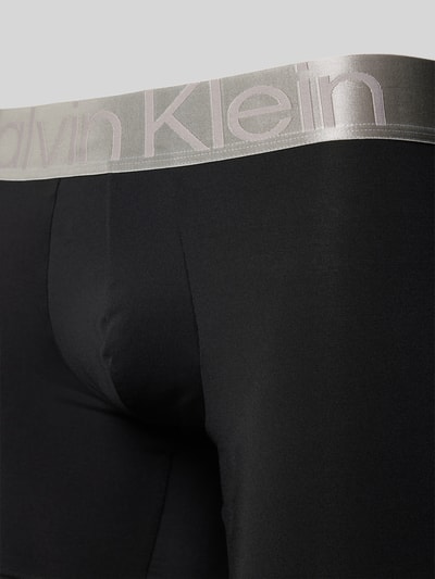 Calvin Klein Underwear Trunks mit Logo-Bund im 3er-Pack Black 2