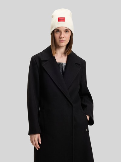 HUGO Muts van scheerwolmix, model 'SAFFA' Offwhite - 1