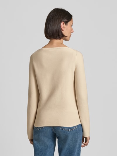 Marc O'Polo Regular fit pullover van puur katoen Offwhite - 5