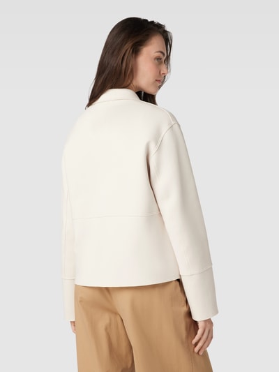 WHITE LABEL Blazer in unifarbenem Design Sand 5