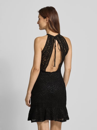 Guess Knielange jurk van kant, model 'LIZA' Zwart - 5