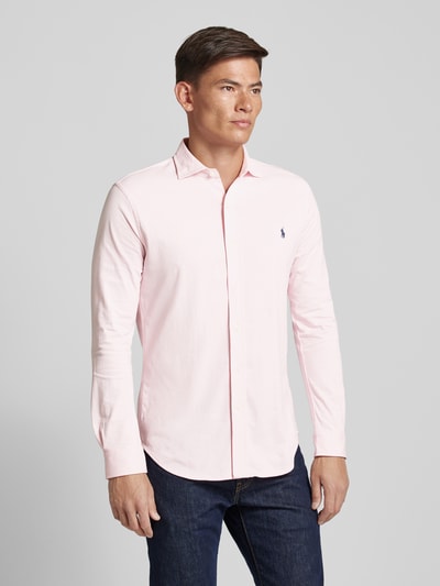 Polo Ralph Lauren Freizeithemd mit Label-Stitching Pink 4