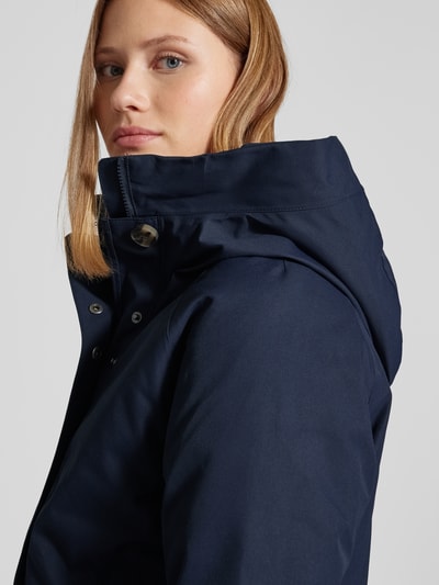 Didriksons Parka z kieszeniami z patką model ‘LUNA’ Granatowy 3