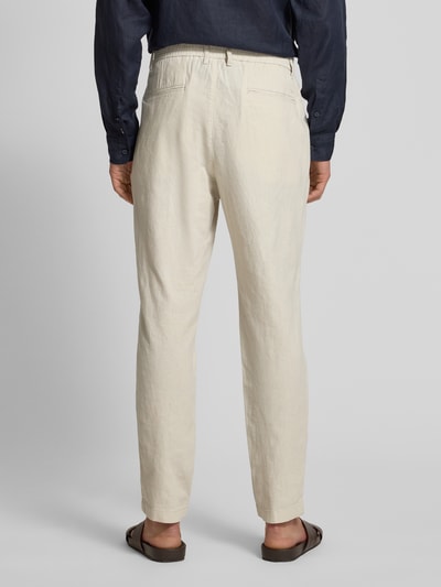 MCNEAL Leinenhose aus Leinen-Mix Offwhite Melange 5