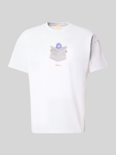 BLKVIS T-shirt met labelstitching Wit - 2