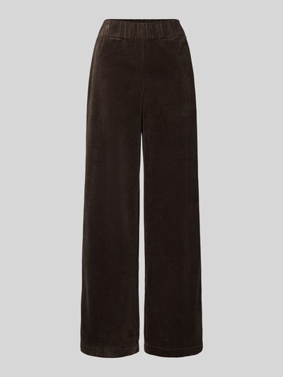 Produktfoto, Relaxed Fit Cordhose aus reiner Baumwolle von Marc O'Polo Denim, Optik: Unifarben, Struktur, elastischer Bund, seitliche Eingrifftaschen, Materialverarbeitung: Cord.
