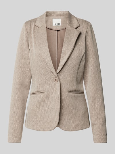 ICHI Blazer mit Paspeltaschen Modell 'KATE' Beige 1