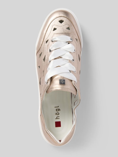 Högl Chunky Sneaker mit Cut Outs Rose Gold 3