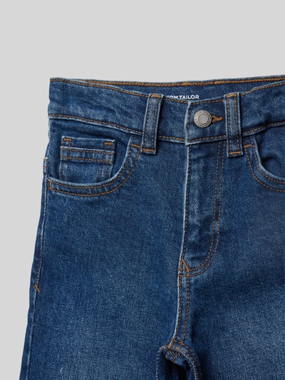 Tom Tailor Straight fit jeans van ademend katoen Blauw - 2