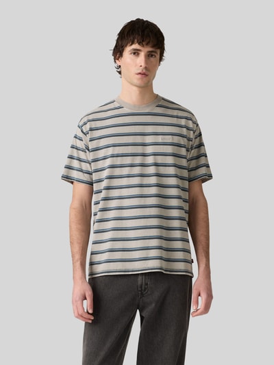 Levi's® Relaxed Fit T-Shirt aus reiner Baumwolle Modell 'Red Tab™' Mittelgrau 4