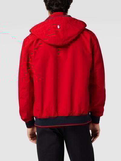 Wellensteyn Funktionsjacke mit Kontraststreifen Modell 'COLLEGE' Rot 5