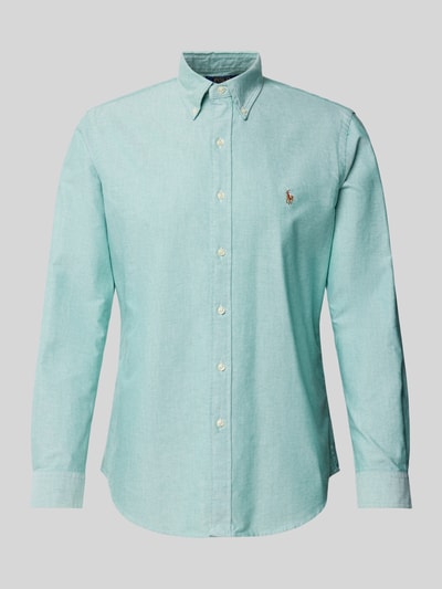 Polo Ralph Lauren Slim fit vrijetijdsoverhemd met button-downkraag Lichtgroen - 2