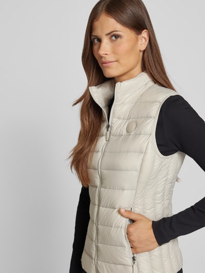 ARMANI EXCHANGE Gewatteerde bodywarmer met tweewegritssluiting Taupe - 3