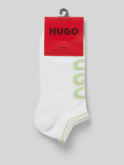 HUGO Sneakersocken mit Label-Detail im 2er-Pack Apfel 3