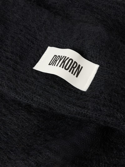 Produktfoto, Dreieckstuch mit Woll-Anteil od DRYKORN, Mieszanka materiałów, trójkątny kształt, Imitacja dzianiny, detal z logo, Szerokość w rozmiarze 1: 74 cm