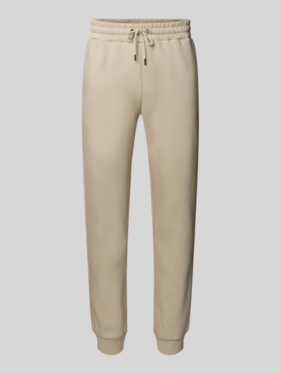 Jack & Jones Sweatpants met elastische band en tunnelkoord, model 'GORDON' Beige - 2