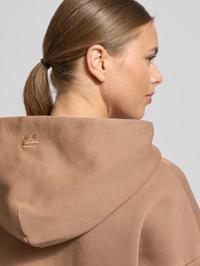 Drykorn Hoodie mit überschnittenen Schultern Modell 'VISSAIA' Beige 3