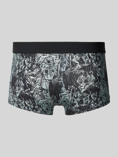 HOM Trunks mit elastischem Label-Bund Anthrazit 3