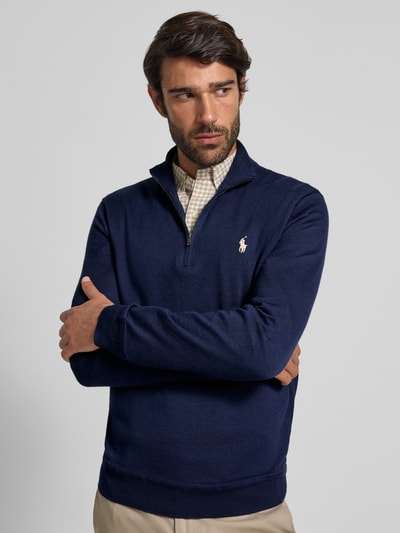 Polo Ralph Lauren Gebreide pullover met schipperskraag Donkerblauw - 3