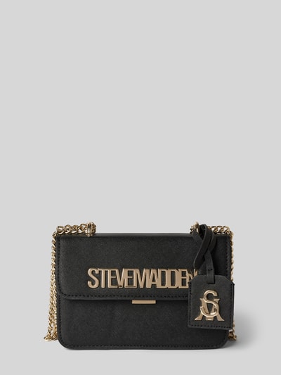 Steve Madden Handtas met labelapplicatie, model 'STAKES' Zwart - 2