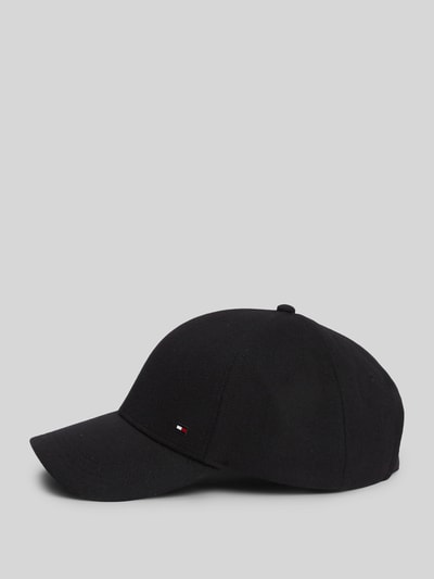 Tommy Hilfiger Cap aus Woll-Mix Modell '6 PANEL MELTON CAP' BLACK 2