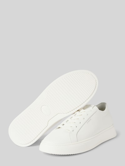 Copenhagen Ledersneaker mit Label-Prints Weiss 3